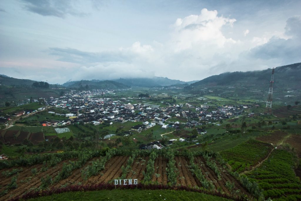 Dieng landscape