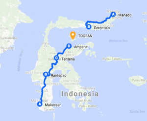 How to get to Togean 