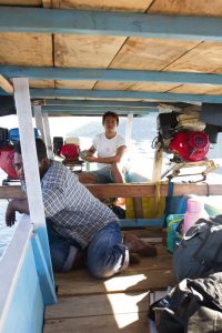 Local boat togean