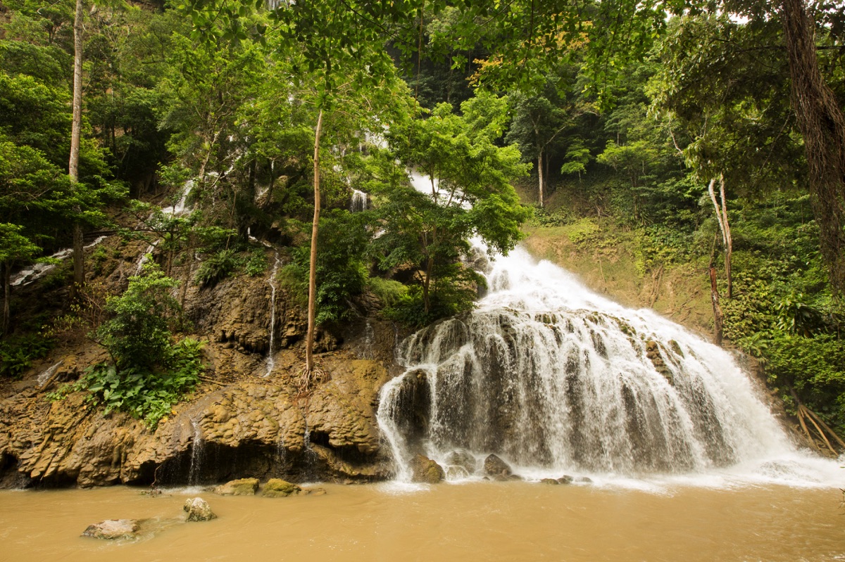 Laipopu waterfall Sumba
