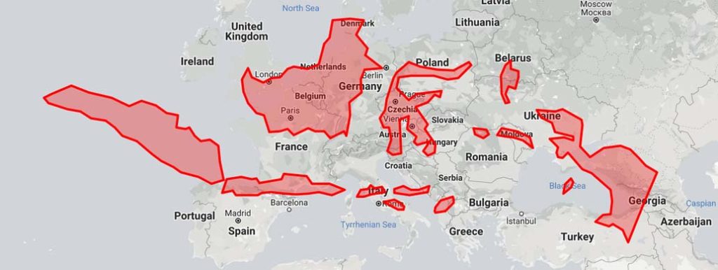 Indonesia Size vs Europe