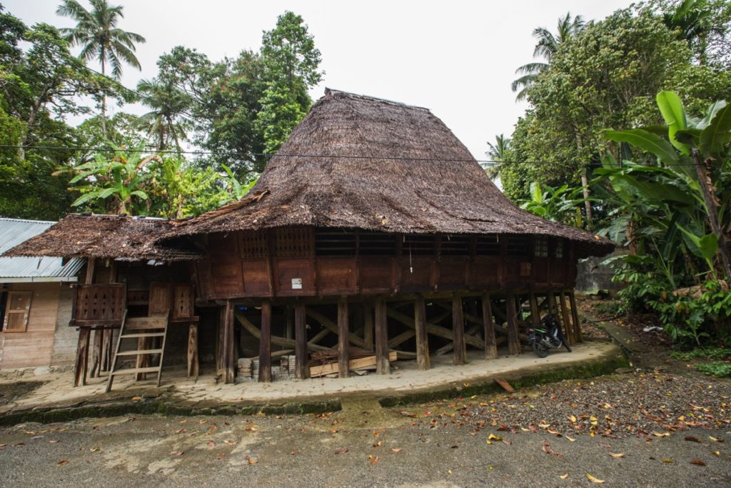North Nias traditional house