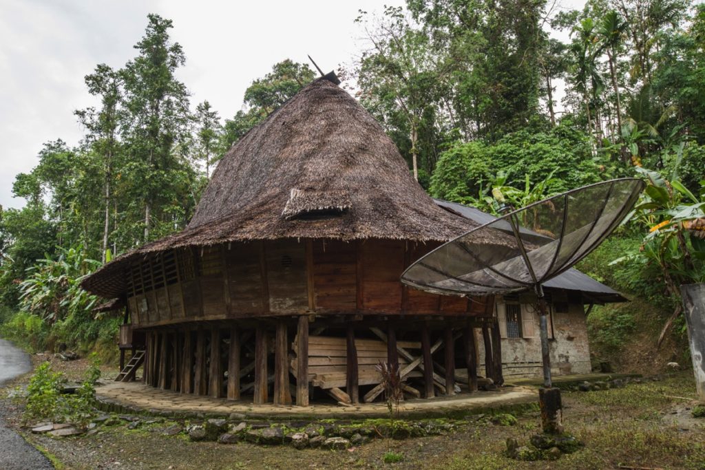 North Nias traditional house