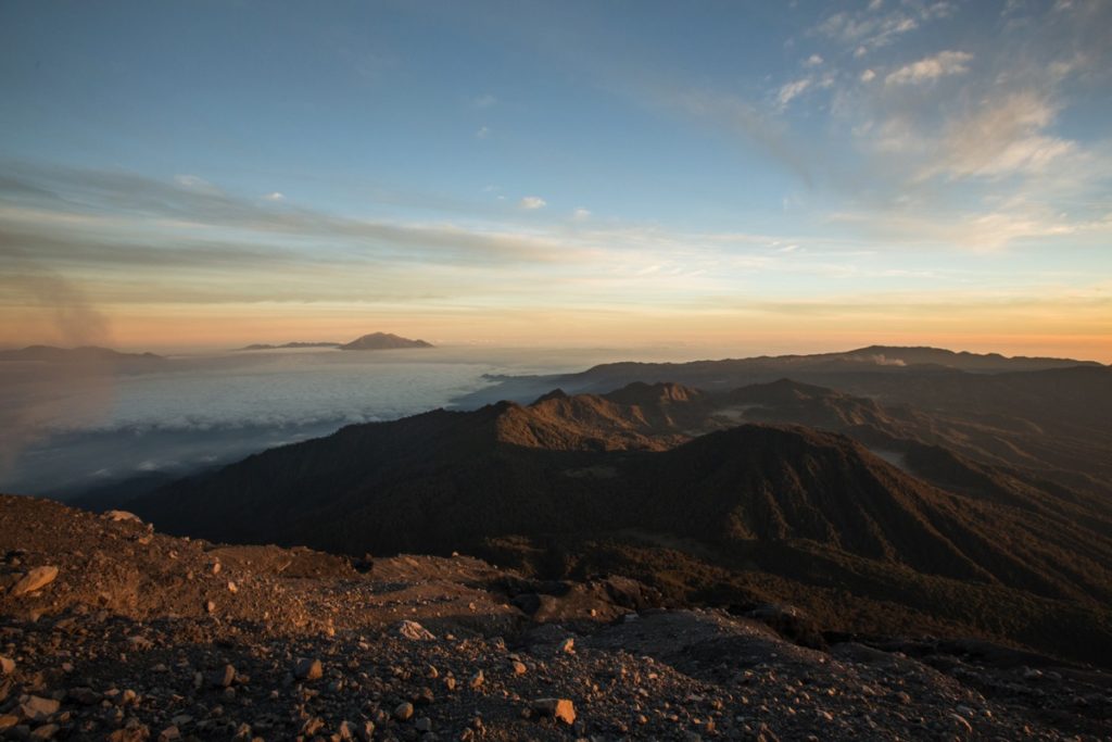 Semeru sunrise view