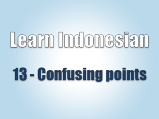 Learn Indonesian