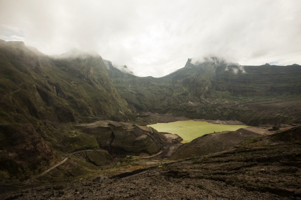 Kelud volcano Java