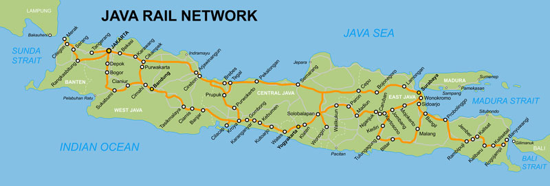 Map Train Java