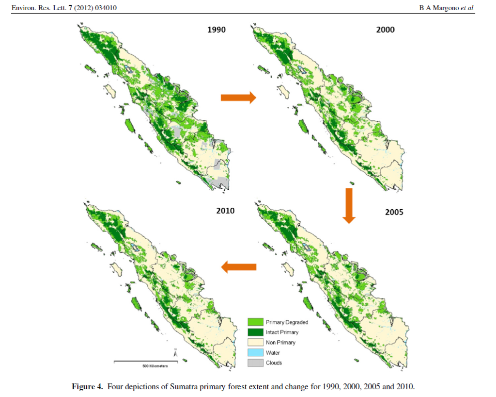 Sumatran Elephant Map